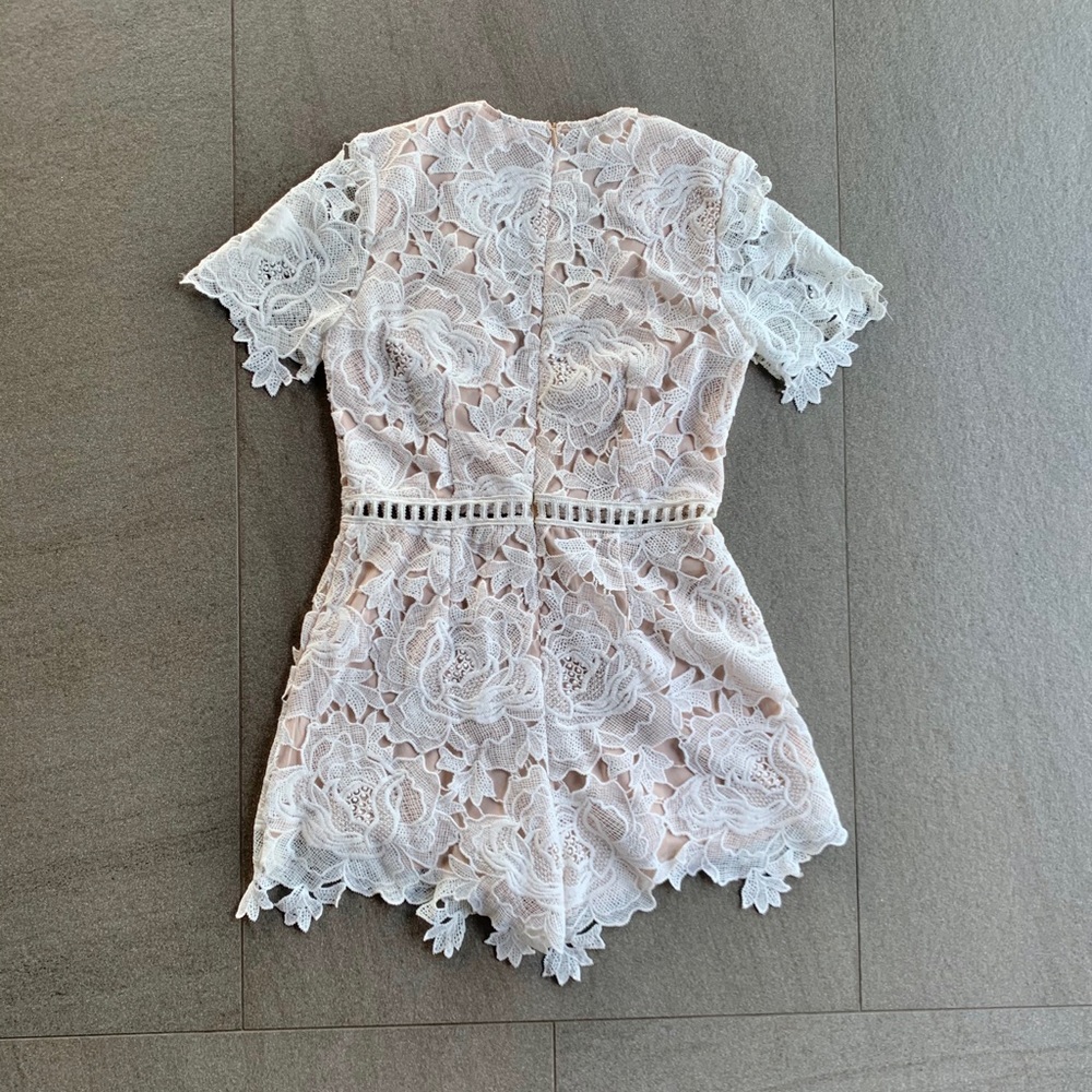 Missguided Lace Romper - Picture 4 of 7
